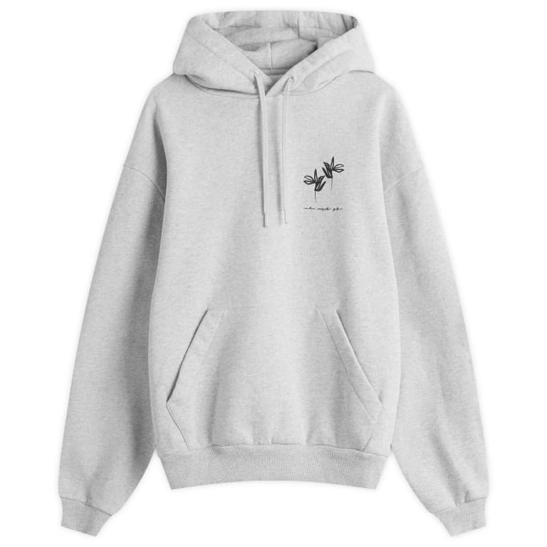 Толстовка с капюшоном MKI Ink Flower