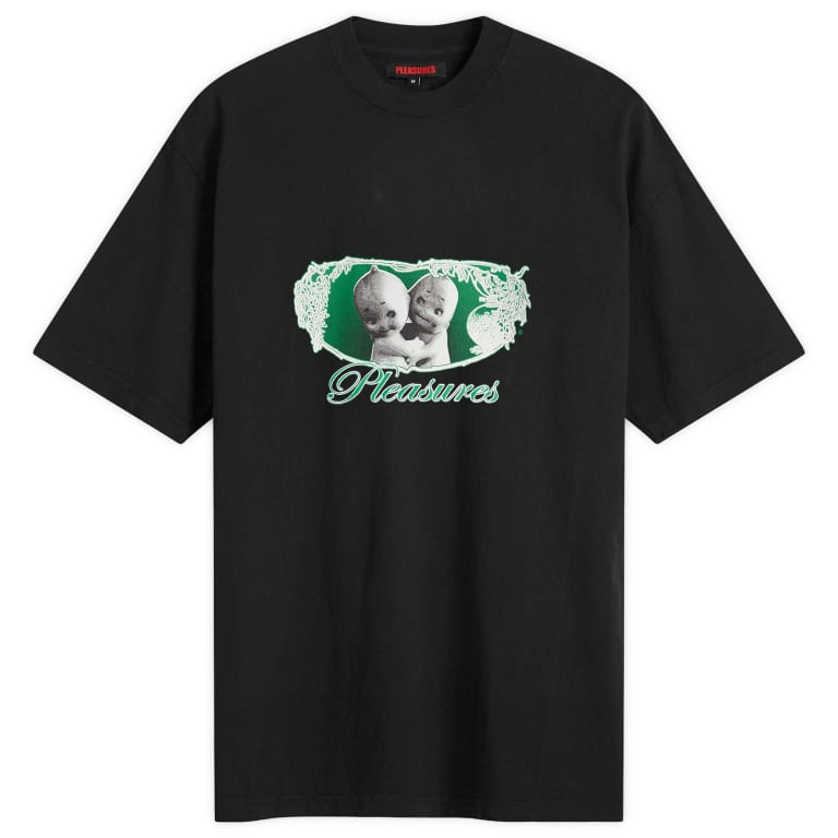 Футболка с надписью Pleasures Cutie в тяжелом весе 14290₽