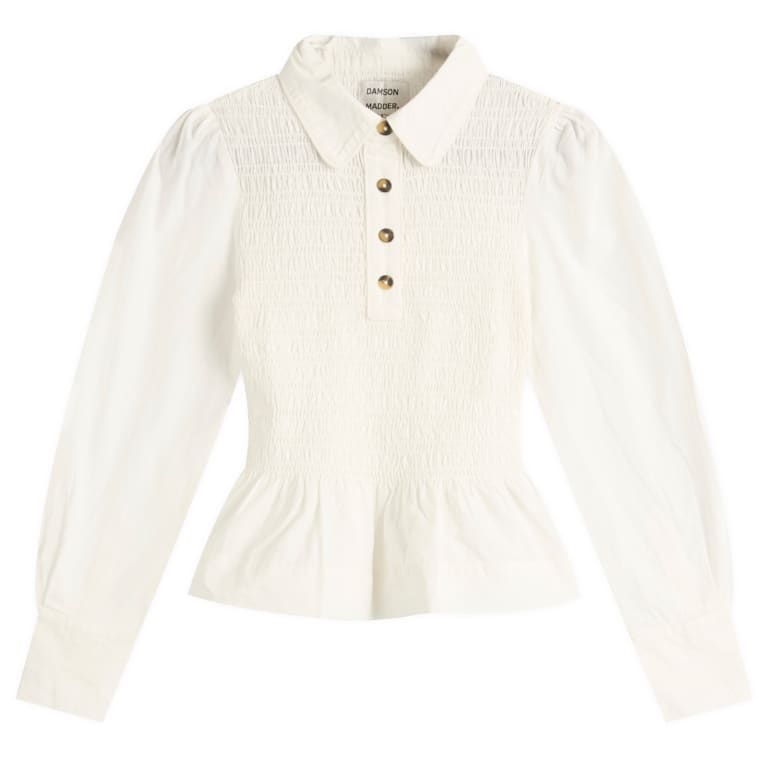 Рубашка в складку Damson Madder Hazel