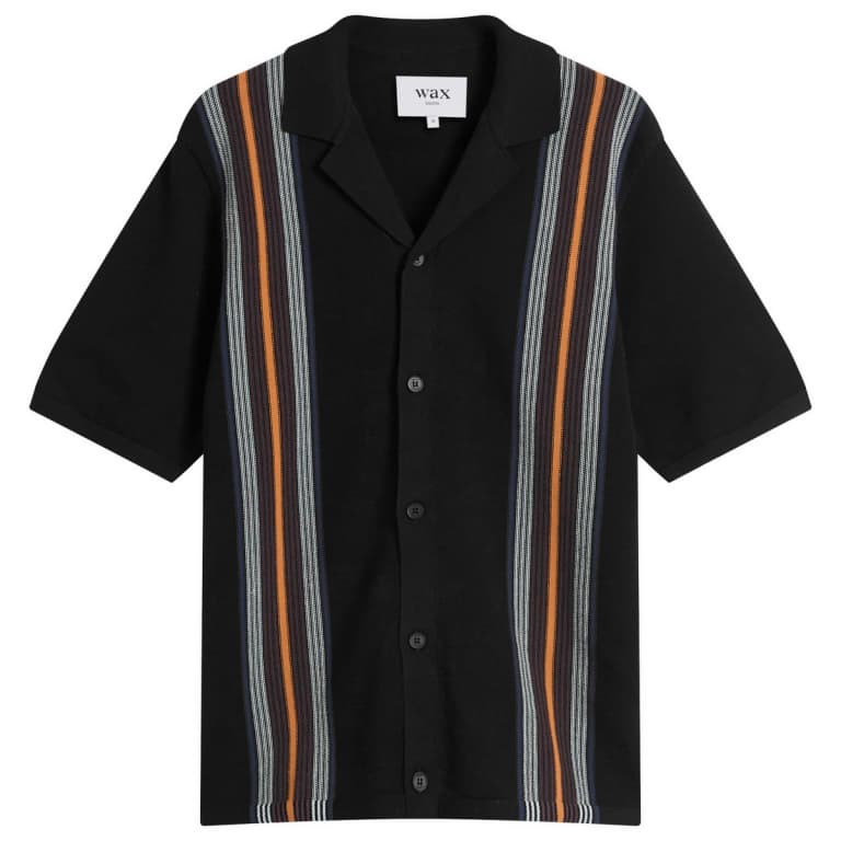 Праздничная рубашка в полоску из хлопка в полоску с восковым Лондонским плющом