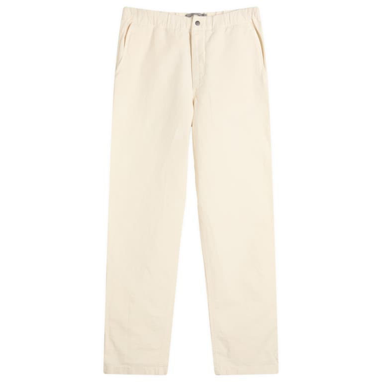 Непринужденные хлопчатобумажные льняные брюки Norse Projects Ezra