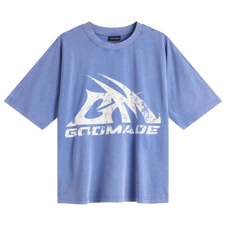 Футболка с логотипом GM, созданная Богом