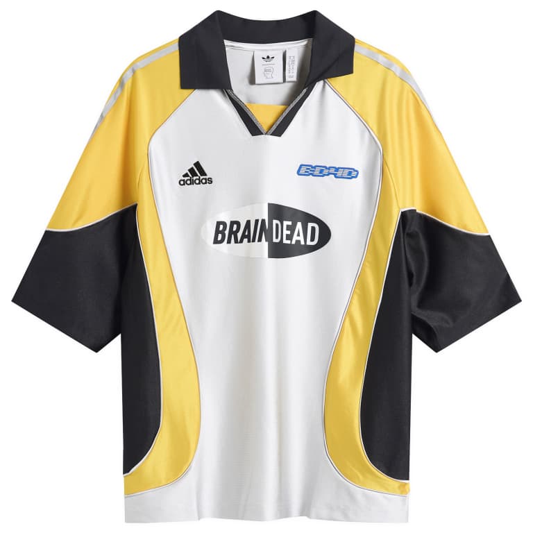 футбольная майка adidas x Brain Dead silver met.
