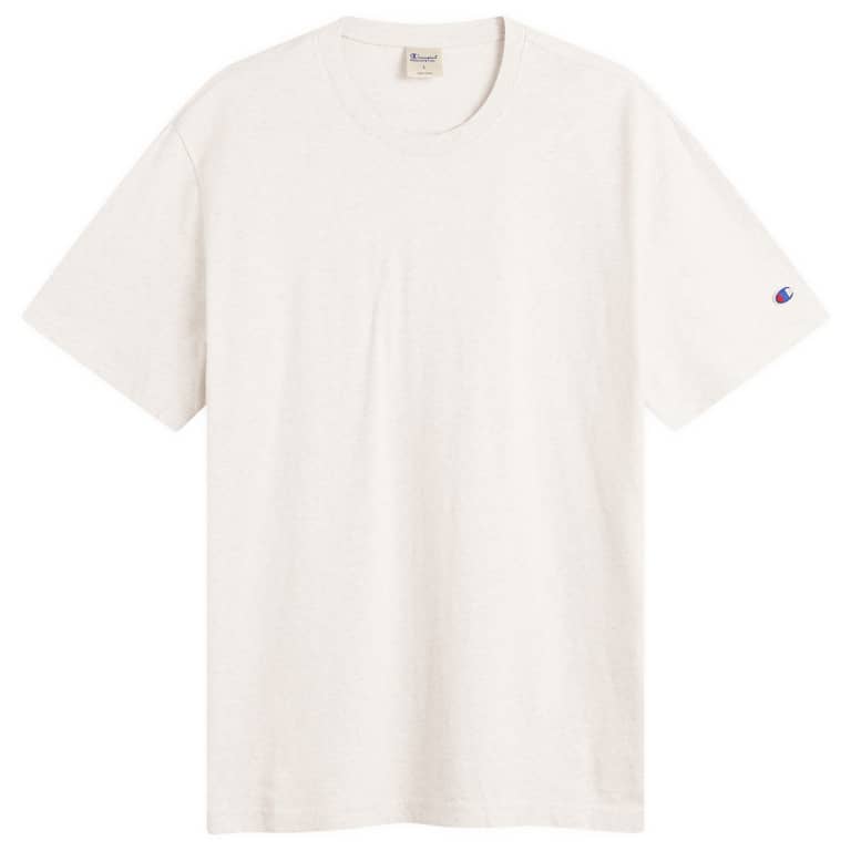 Расслабленная футболка Champion Reverse Weave oatmeal