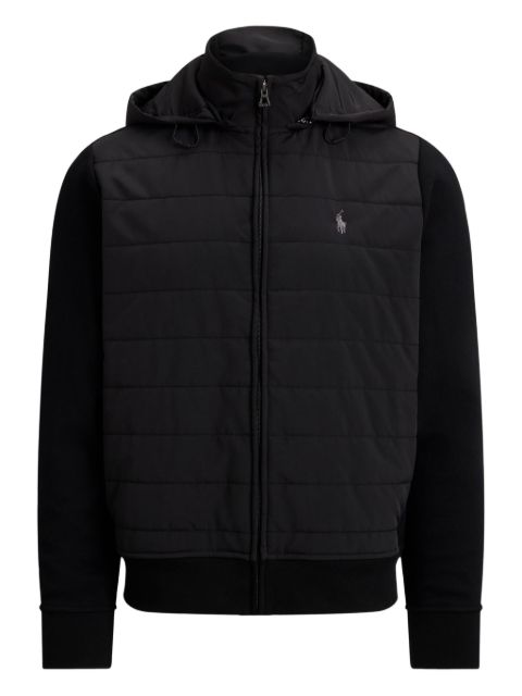 Стеганая куртка Polo Ralph Lauren с капюшоном black