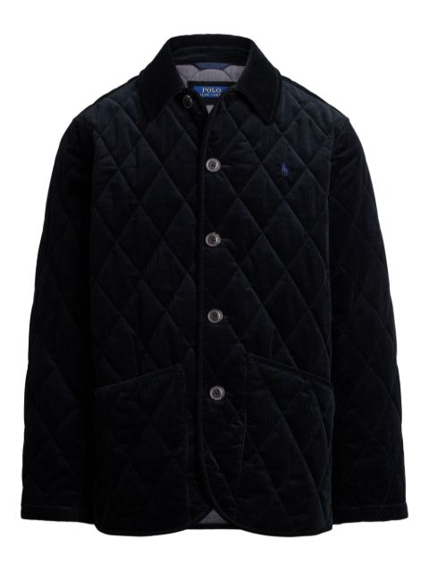 Стеганая куртка Polo Ralph Lauren blue