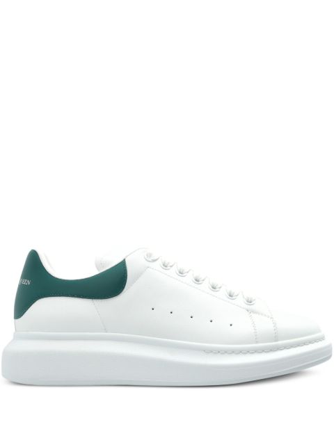 Кожаные кроссовки Alexander McQueen white