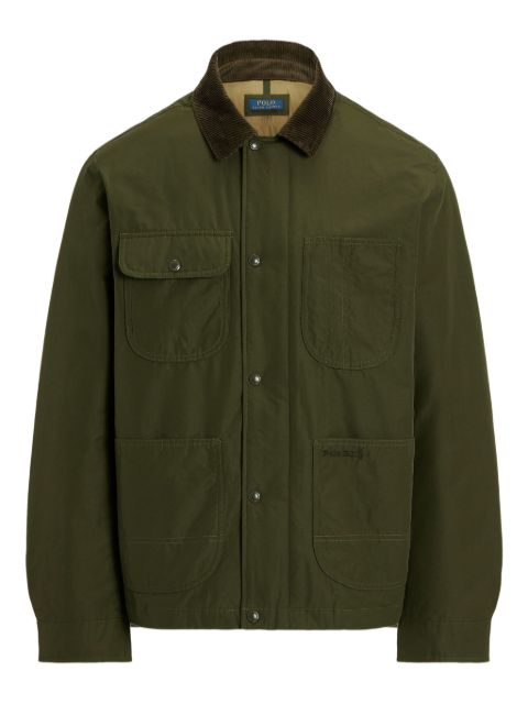 Куртка Polo Ralph Lauren с вельветовым воротником green