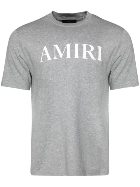 Хлопчатобумажная футболка с логотипом AMIRI grey
