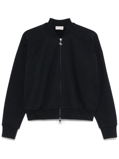 Хлопчатобумажная куртка-бомбер Moncler blue