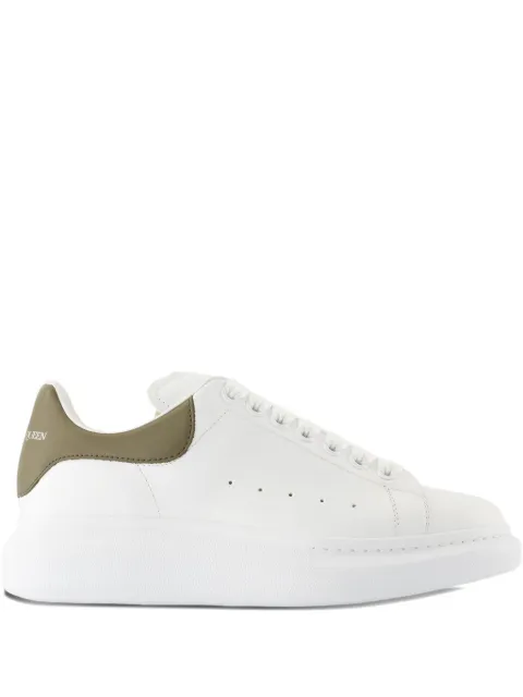 Кожаные кроссовки Alexander McQueen  white
