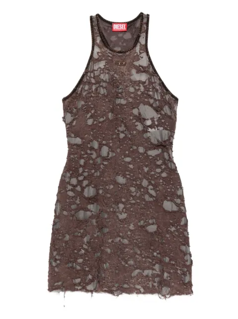 Потертое платье от Diesel brown