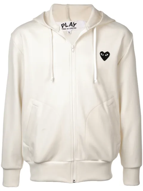 Толстовка с логотипом Comme Des Garçons Play heart neutrals