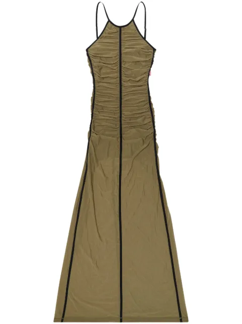 Платье макси Diesel D-Amami green