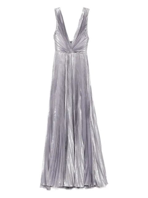 Плиссированное платье Zuhair Murad purple