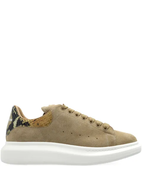 Кроссовки Alexander McQueen из замши  neutrals