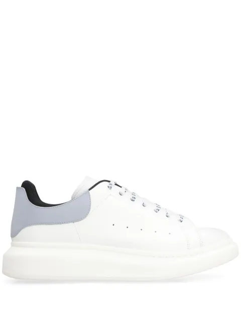 Кроссовки Alexander McQueen Leath S.Rubb Larry с низким верхом white