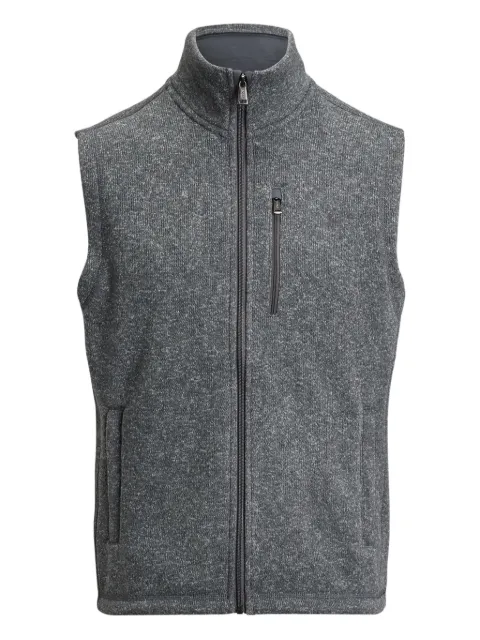 Флисовый жилет Polo Ralph Lauren на молнии grey