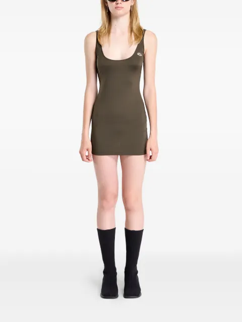 Платье с круглым вырезом Diesel green
