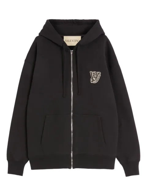 Толстовка с капюшоном Valentino Garavani VG-patch black