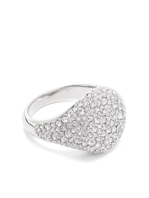 Коктейльное кольцо Swarovski Sublima silver