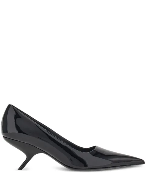 Кожаные туфли-лодочки Ferragamo Eva 55 мм black
