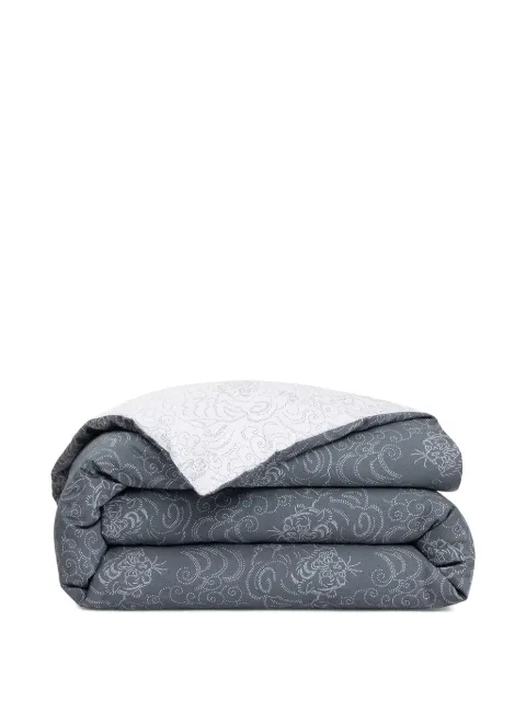 Комплект пуховых одеял с тигровым принтом Kenzo grey