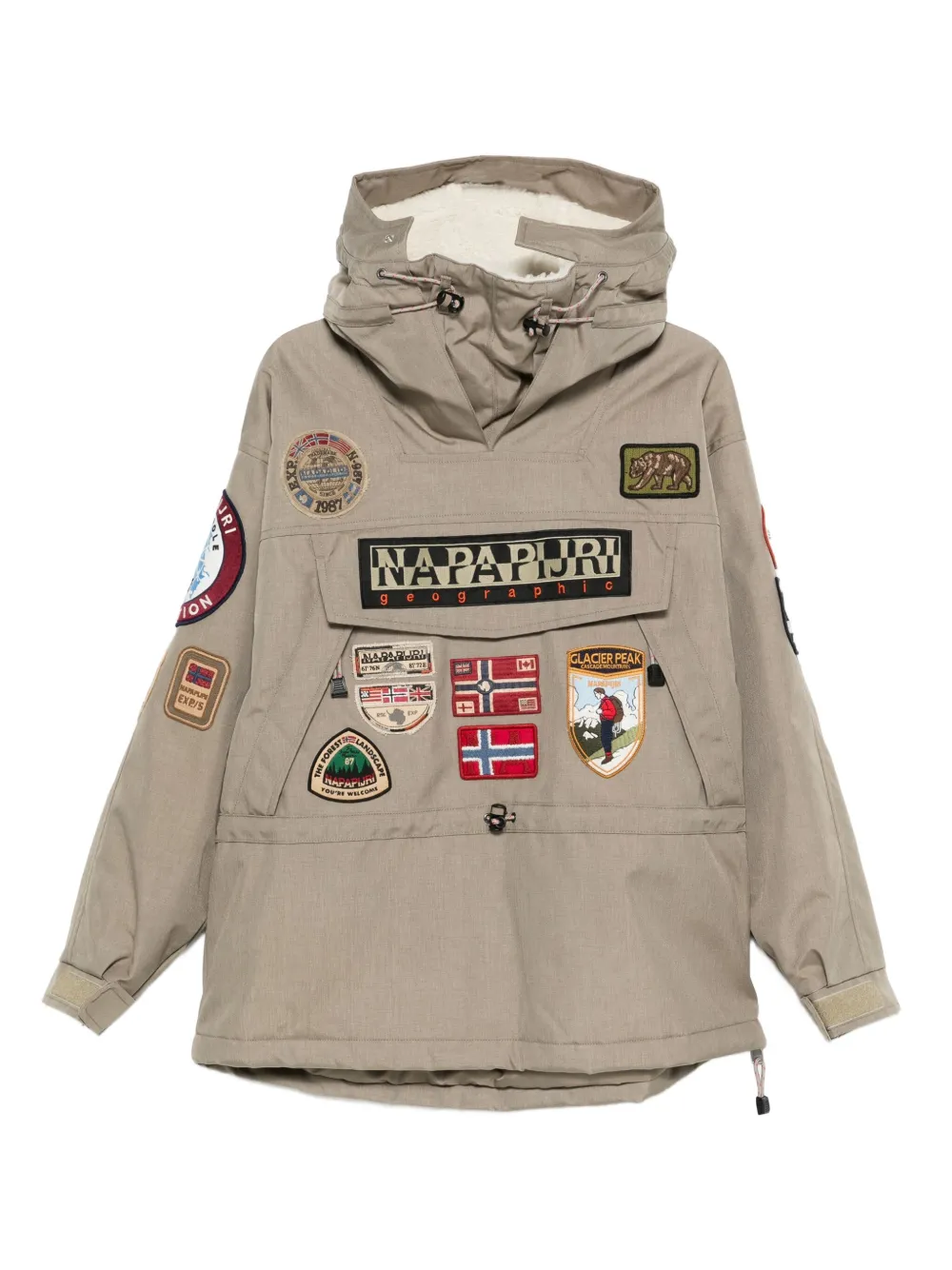 Куртка с капюшоном Napapijri Skidoo 1990 neutrals