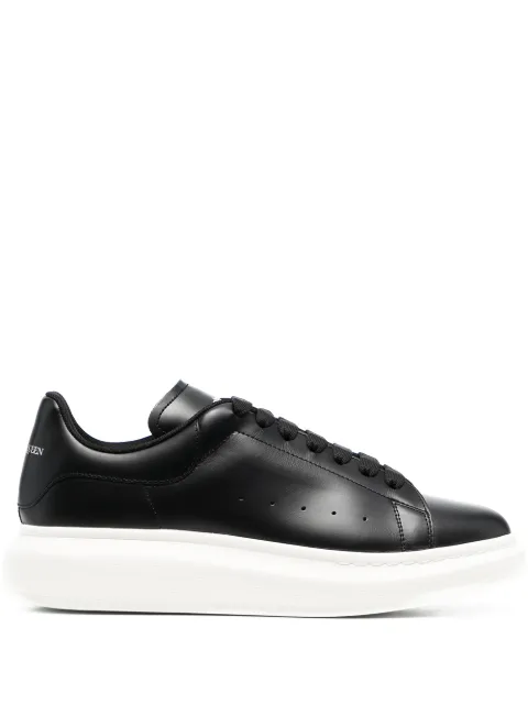 Кеды Alexander McQueen с низким верхом оверсайз black
