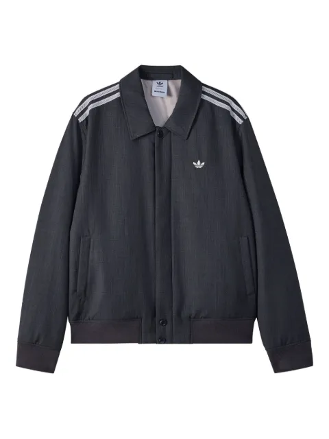 куртка с логотипом adidas x Wales Bonner trefoil grey