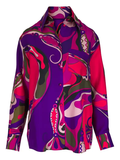 Рубашка с графическим рисунком от PUCCI
