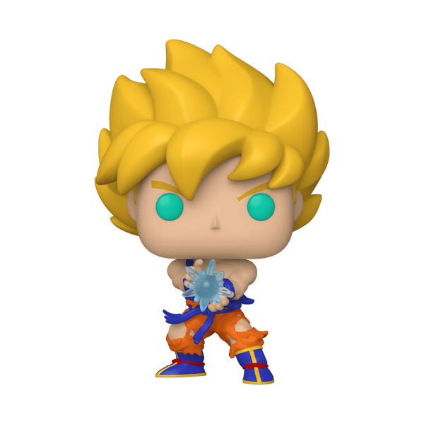 Фанко-поп! Супер Сайян Гоку с Камехамехой pop! super saiyan goku with kamehameha