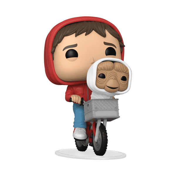 Фанко Поп! Эллиот и Э.Т. на велосипеде pop! elliott & e.t. on bike