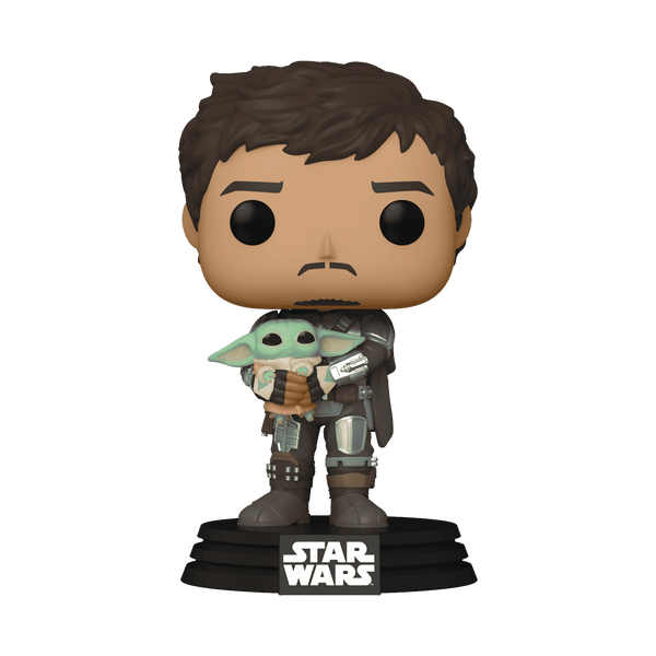 Фанко Поп! Мандалорец с Грогу pop! the mandalorian with grogu