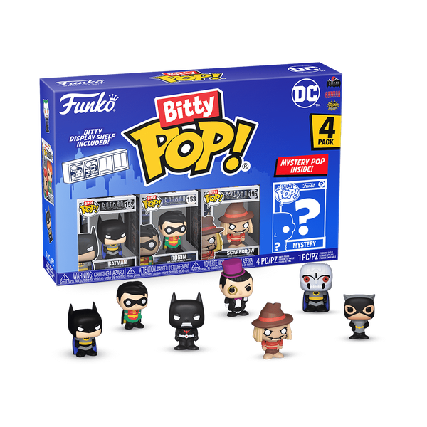 Фанко Битти Поп! 4-я серия комиксов DC Comics 1 bitty pop! dc comics 4-pack series 1
