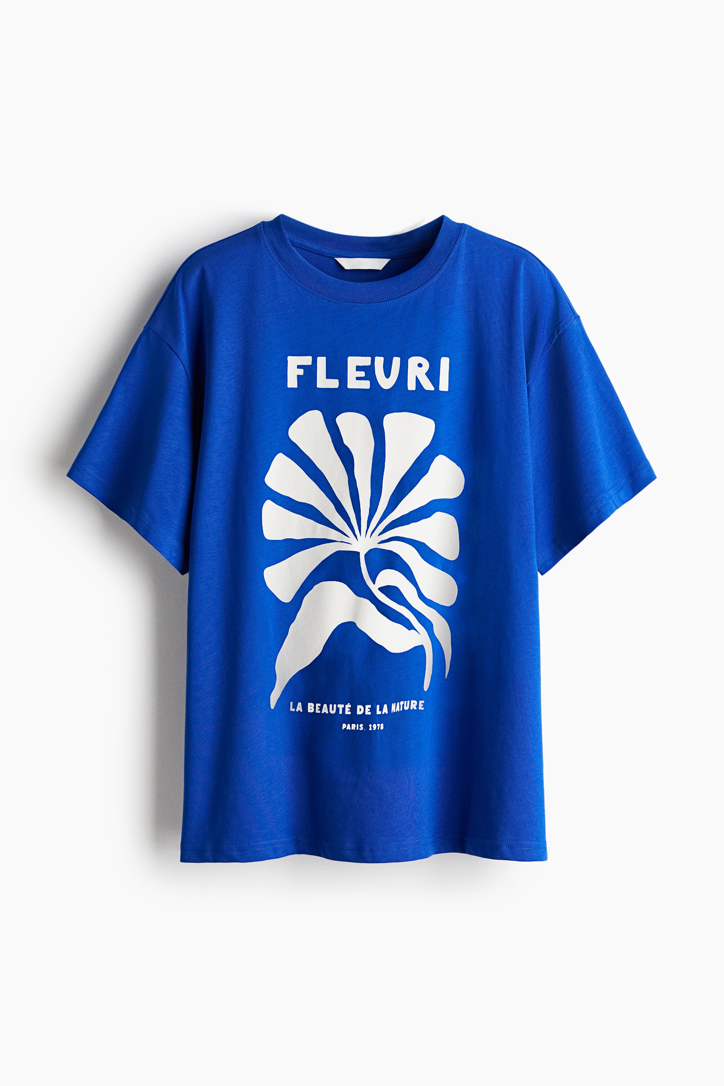 Bright blue/Fleuri