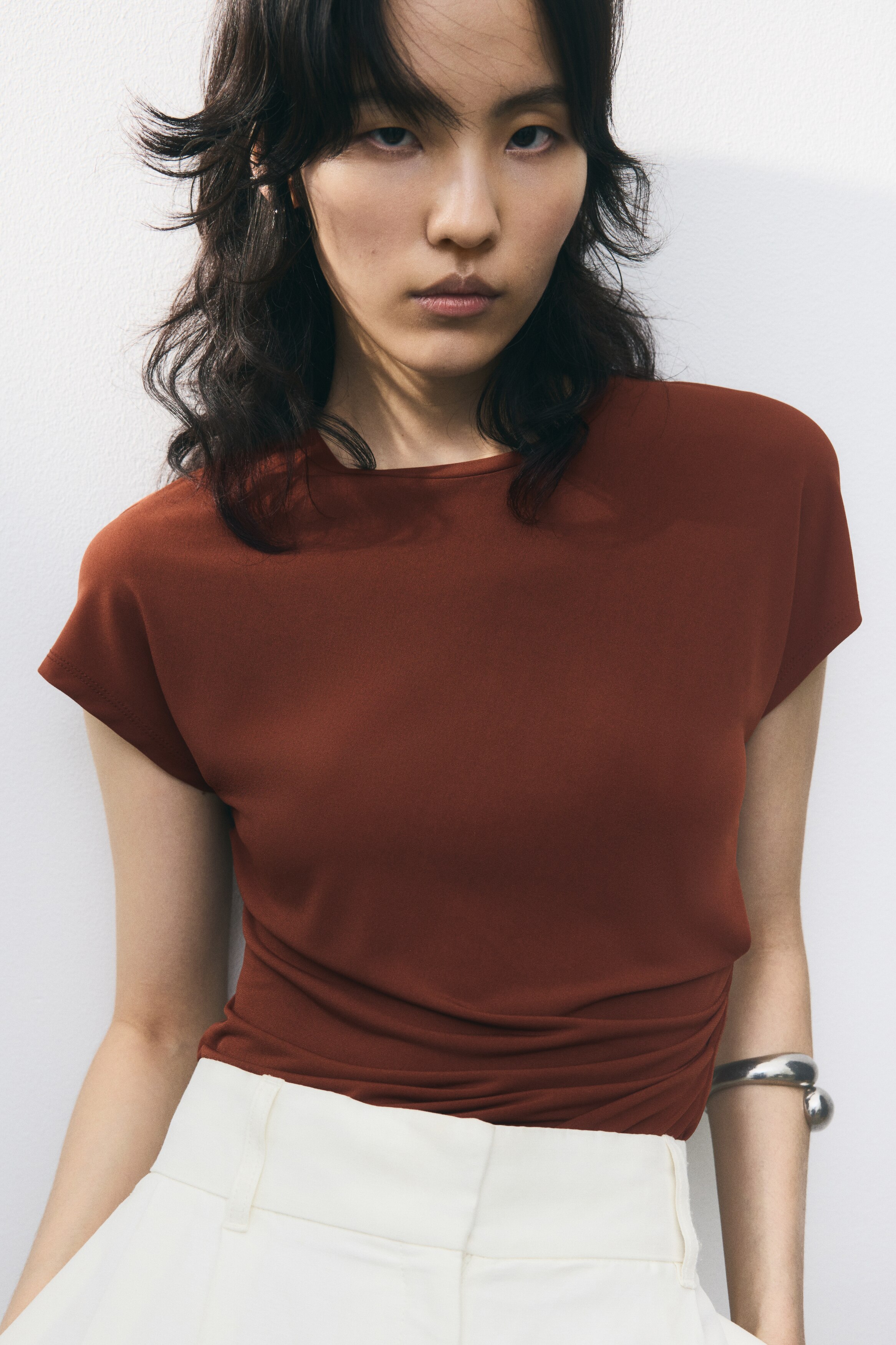 Топ с короткими рукавами от H&M