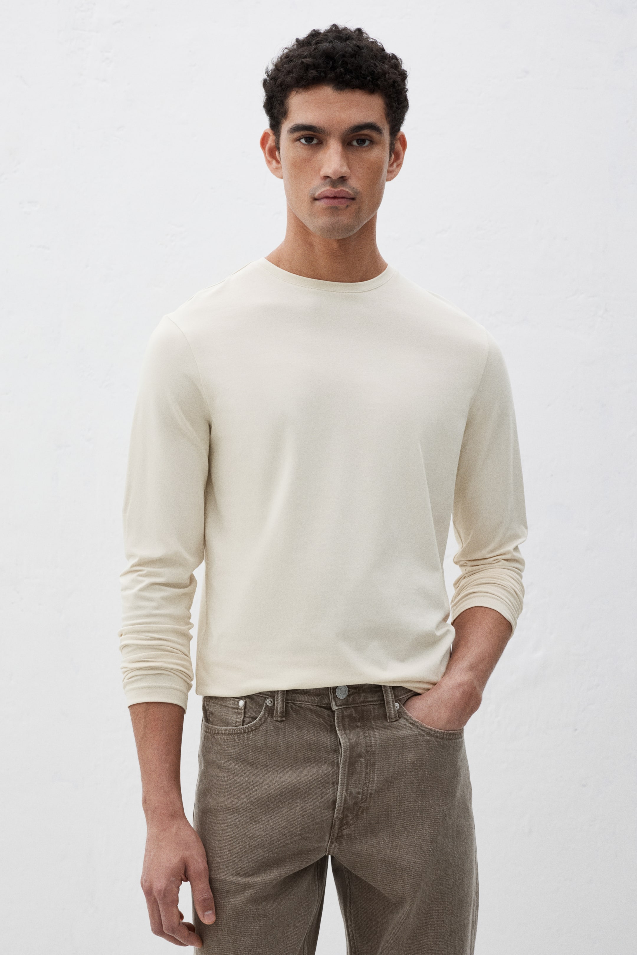 Трикотажные рубашки H-M Slim Fit из 3-х комплектов 6690₽