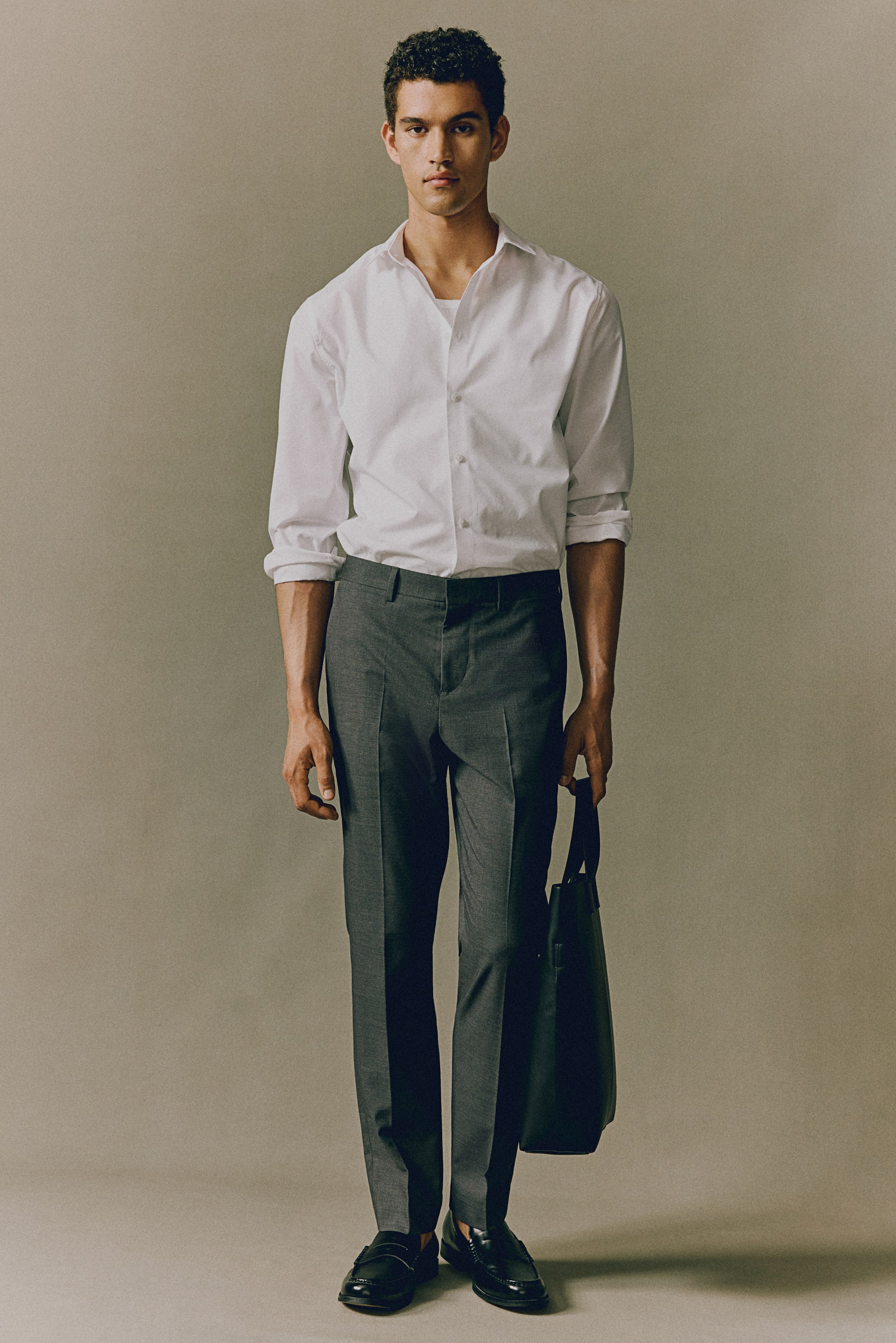 Приталенные брюки от костюма H-M 5690₽