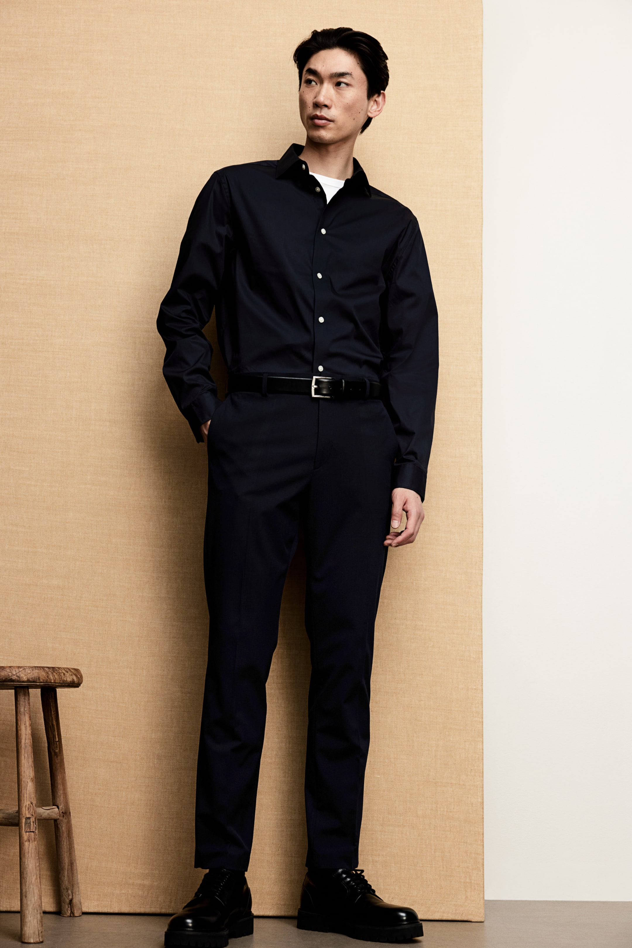 Приталенная рубашка H-M 4790₽