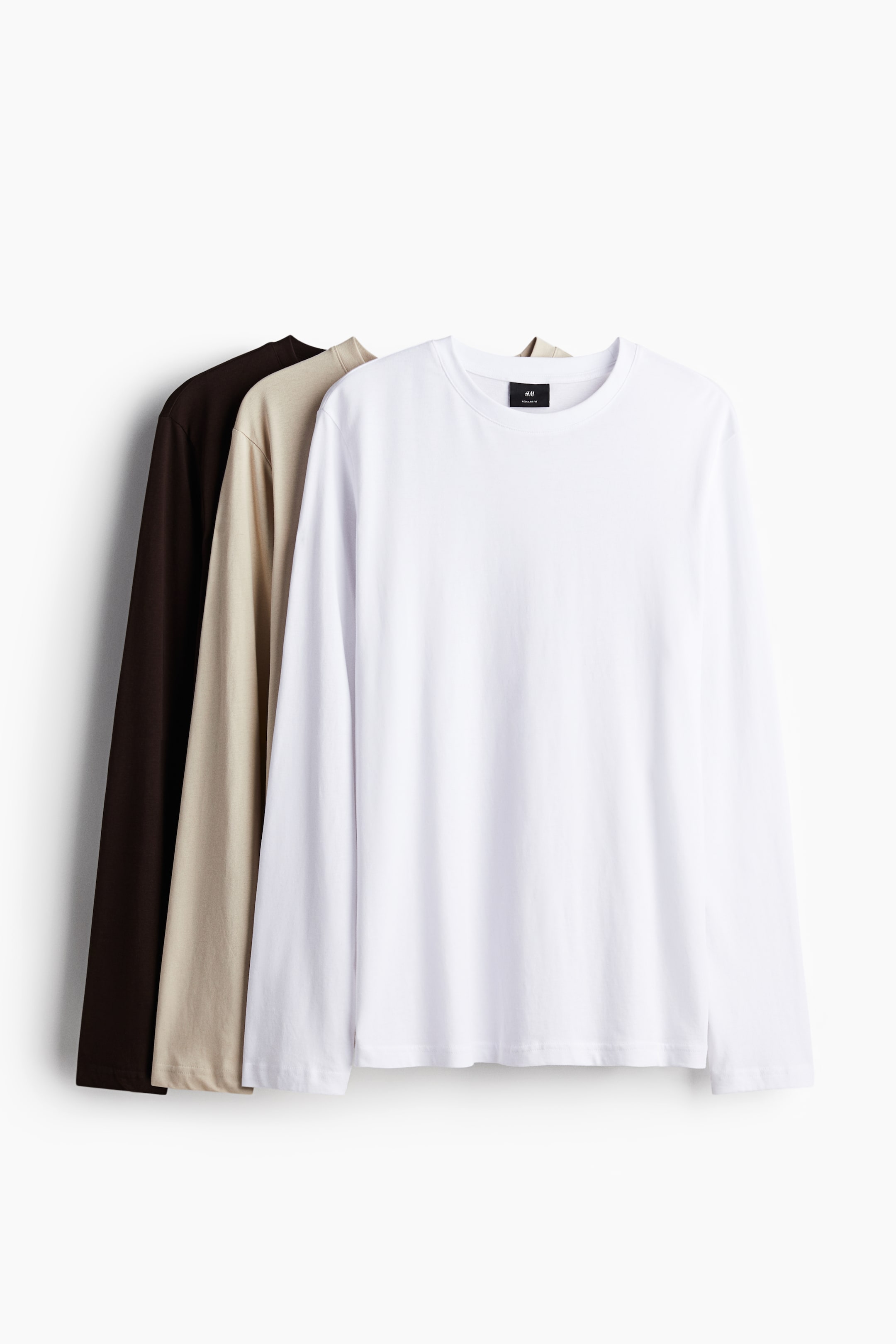 Трикотажные рубашки H-M из 3-х комплектов обычного кроя 6690₽