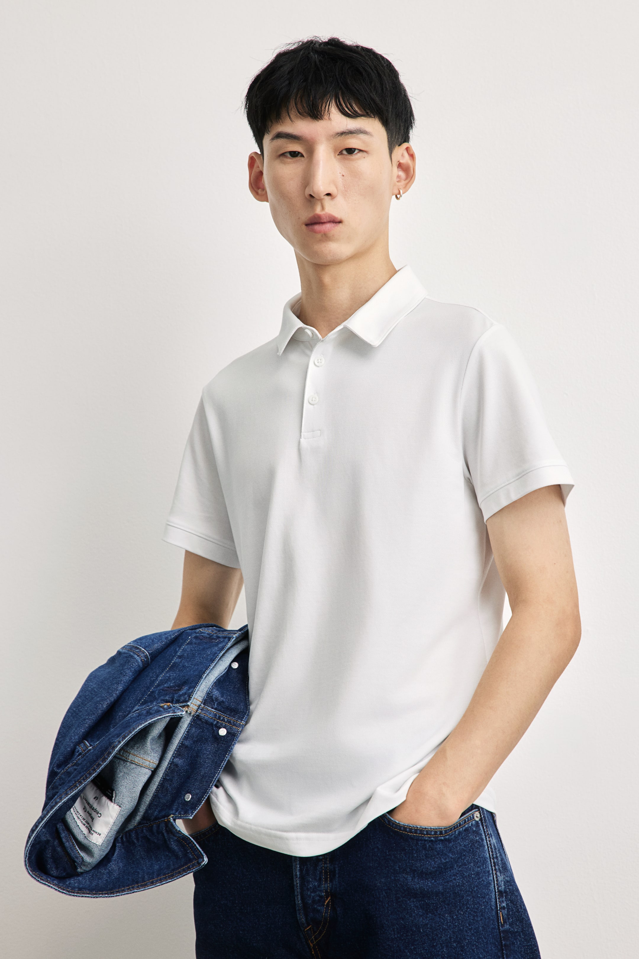 Рубашка-поло H-M COOLMAX Slim Fit 3390₽