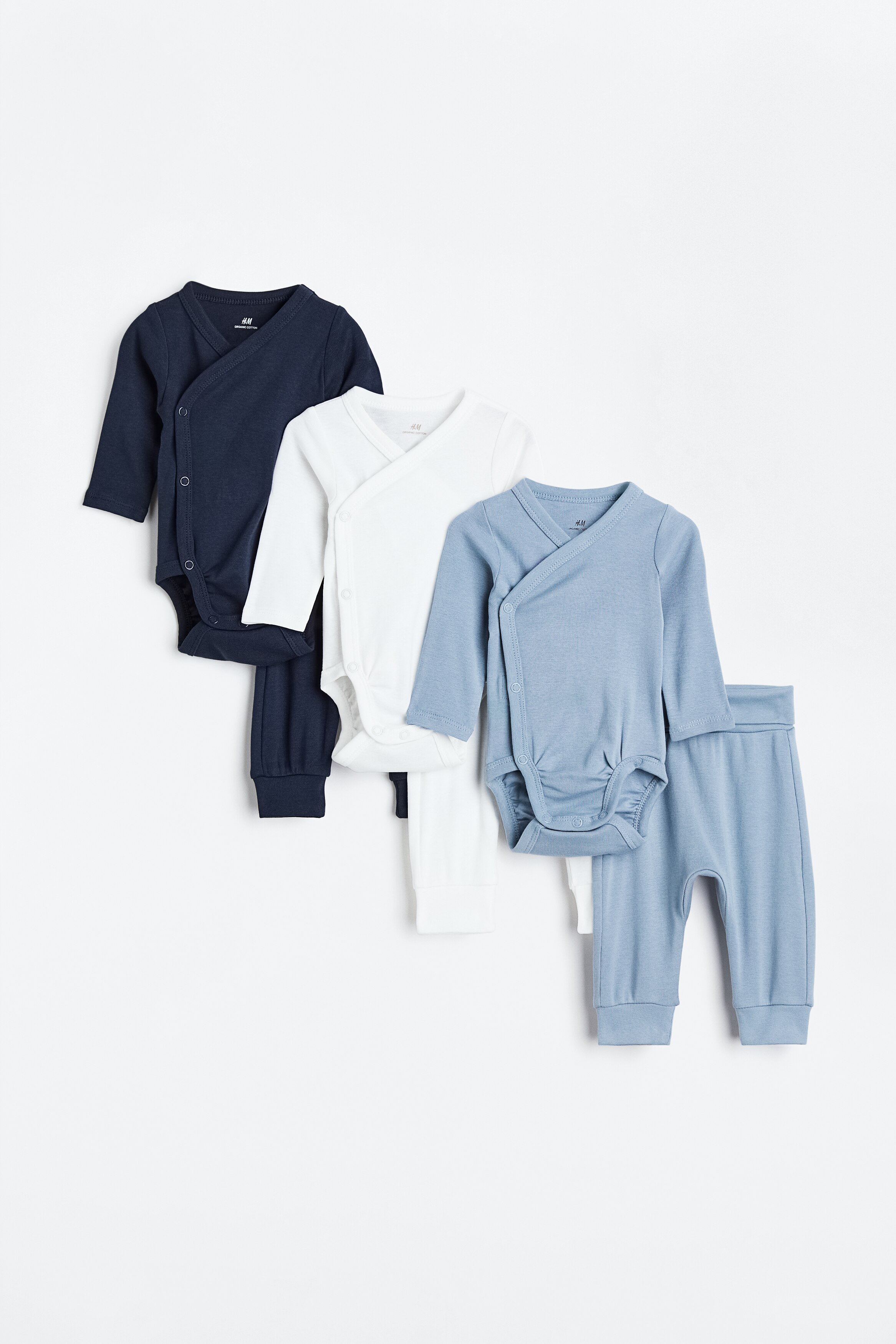Dark blue/white/blue
