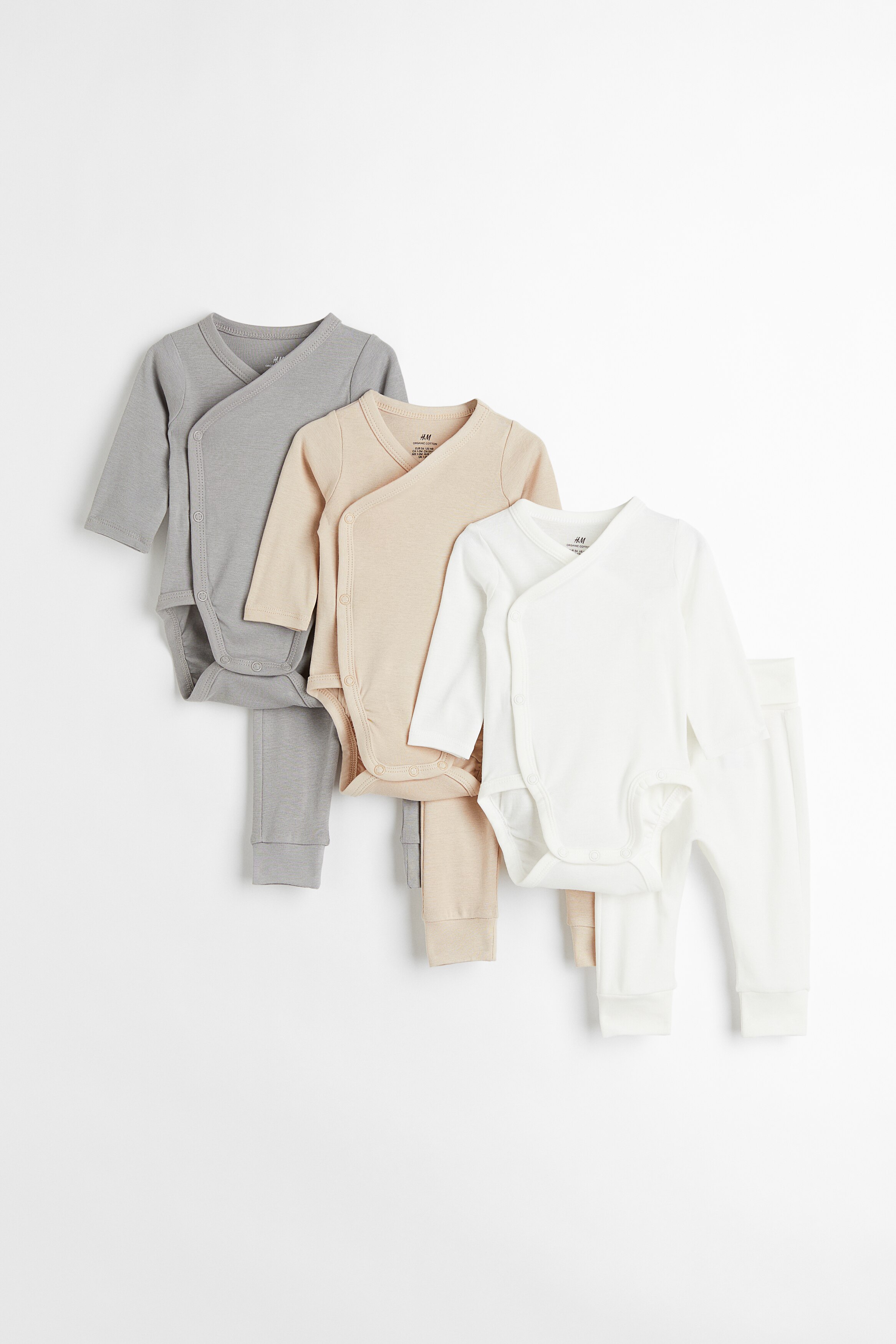 Light gray/light beige/white