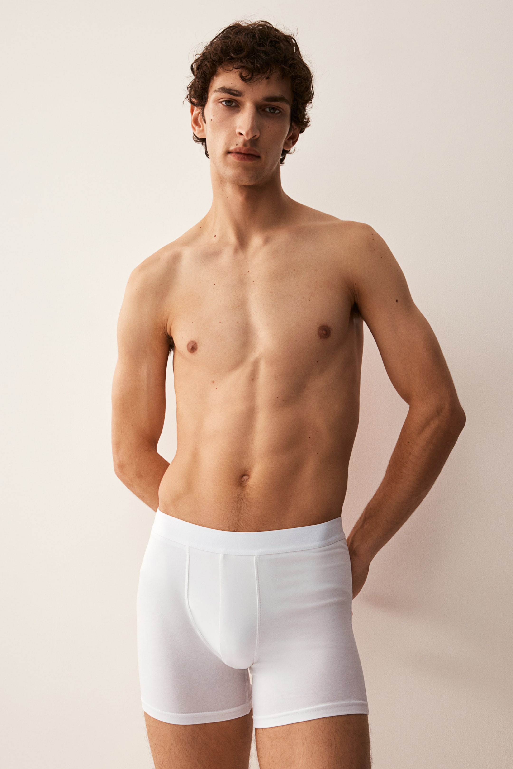 Трусы-боксеры средней длины из лайкры в 5-ти упаковках от H-M 5690₽