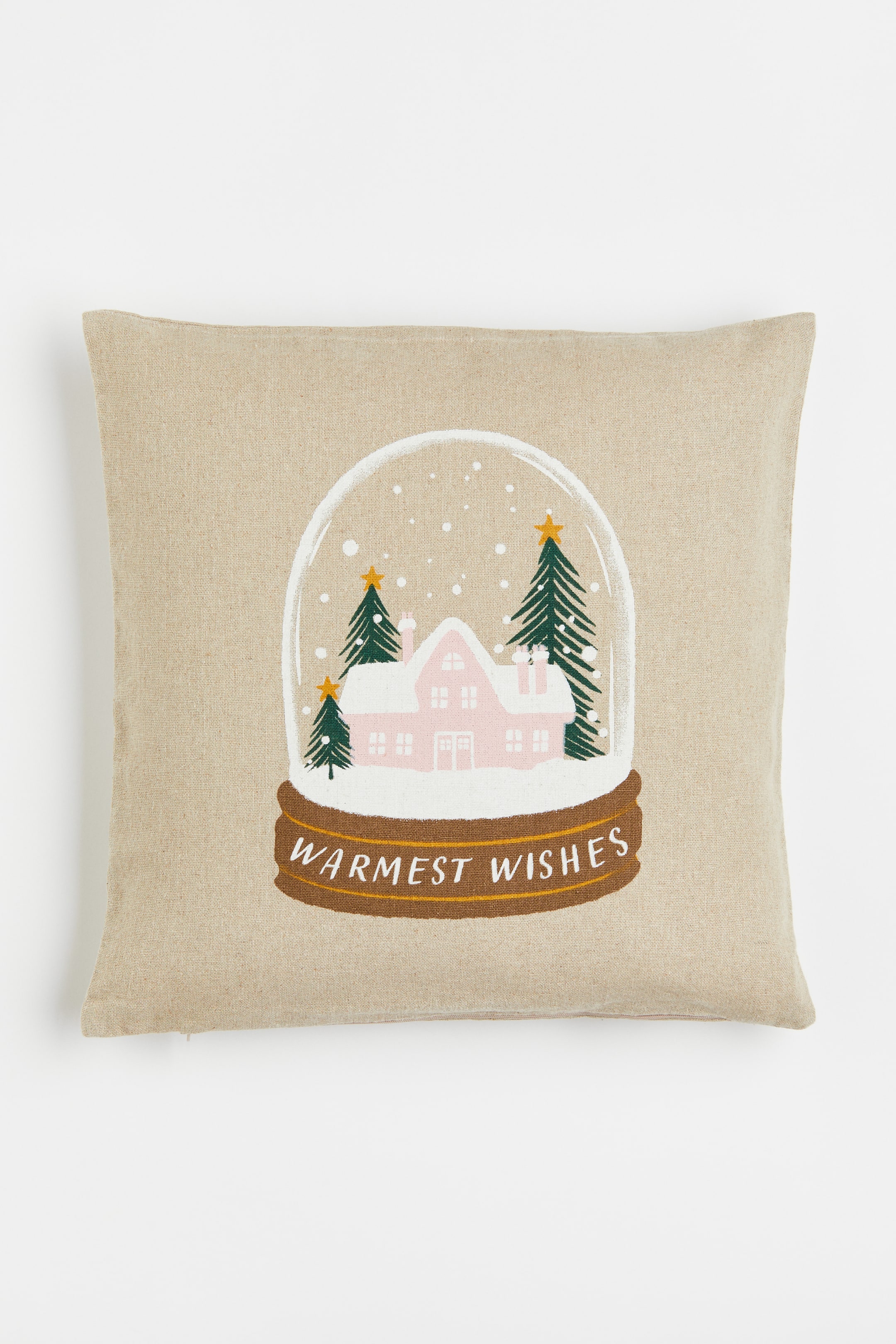 Чехол для подушки из льняной смеси H-M 1590₽