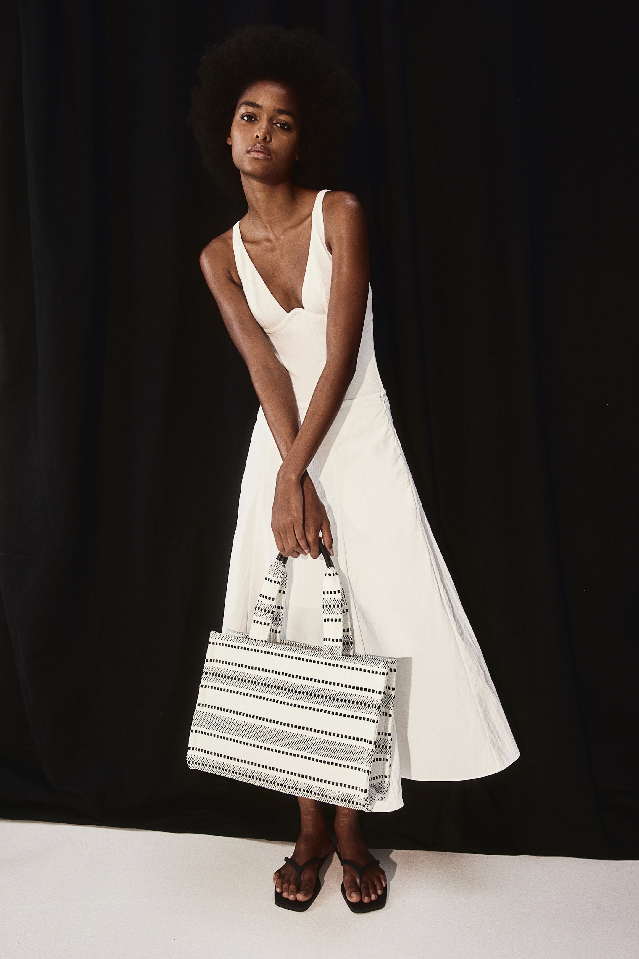 Сумка-тоут из хлопчатобумажной ткани H-M 7690₽