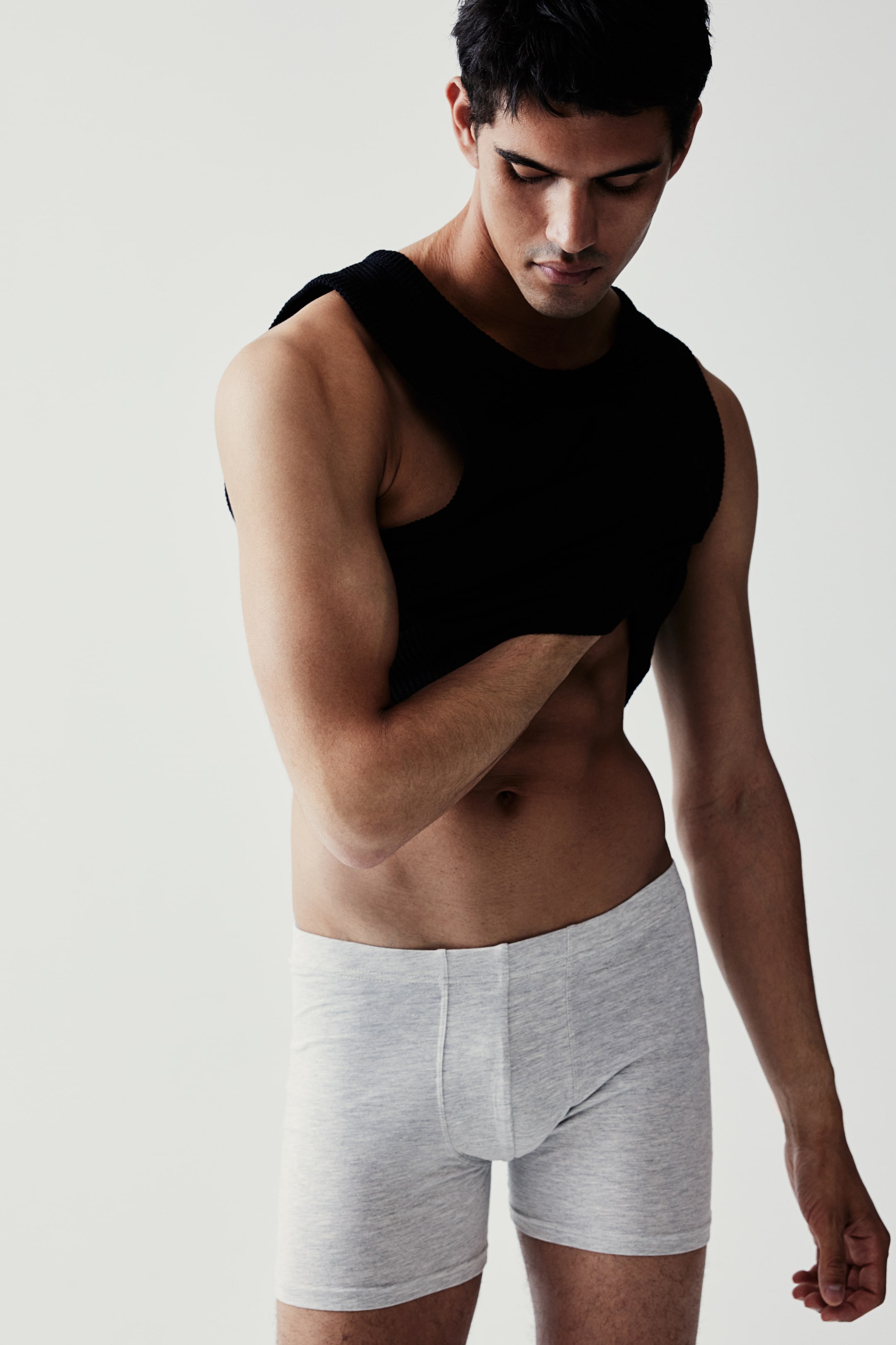 Хлопчатобумажные боксерские шорты H-M из 5 упаковок 4790₽