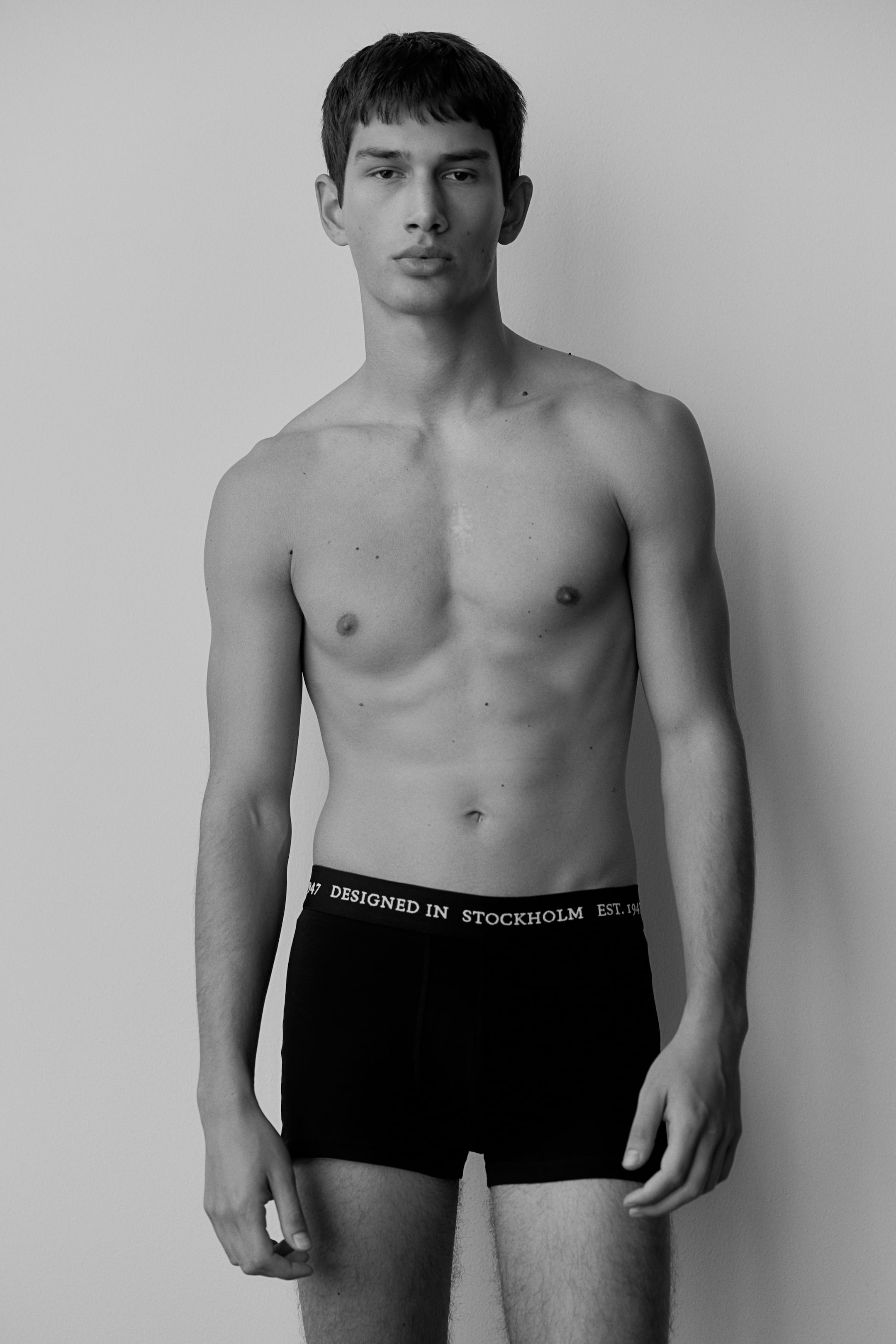 H-M 3-х комплектные короткие трусы-боксеры с лайкрой 3790₽