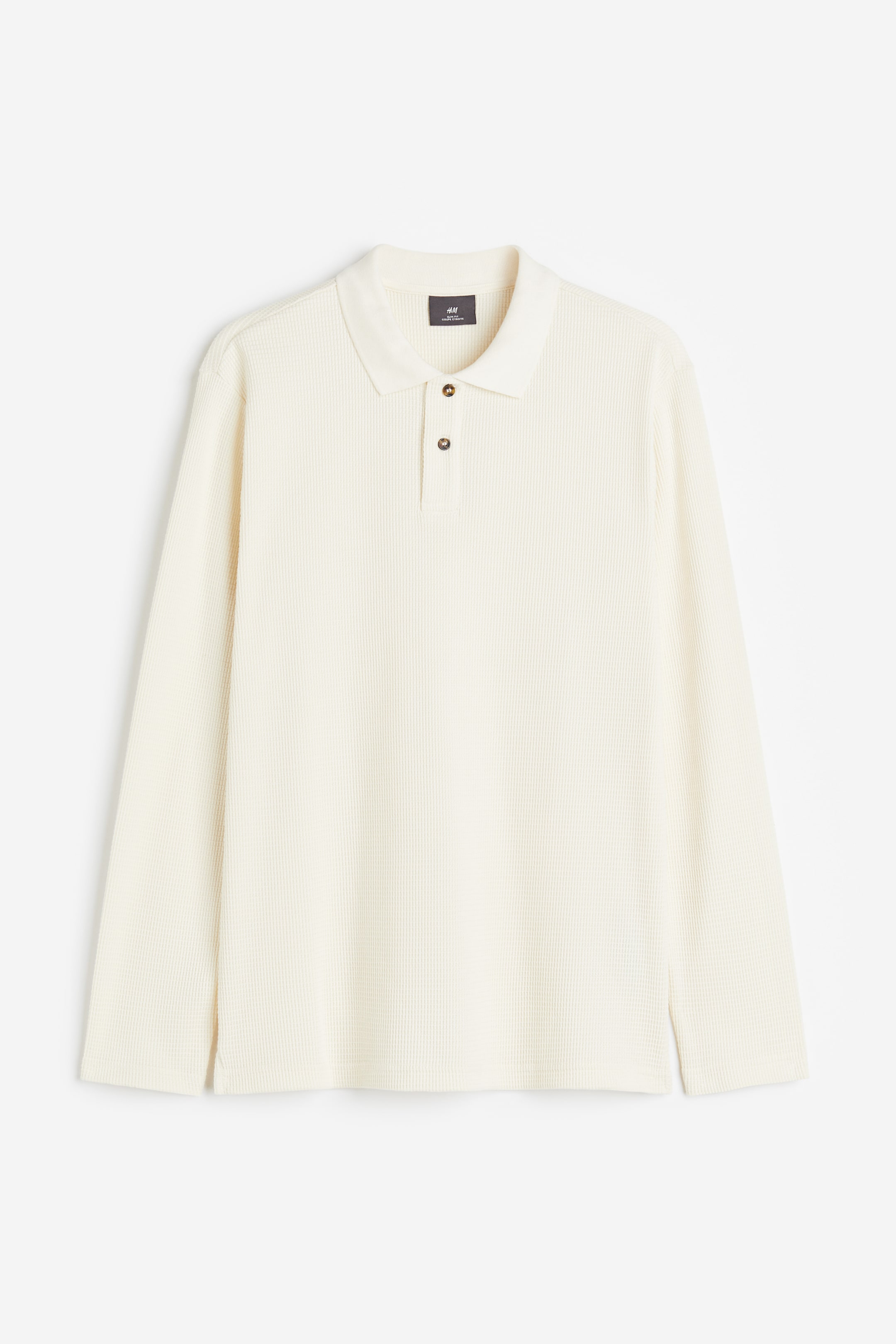 Приталенная рубашка поло с воланами от H-M 4790₽